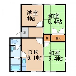 ディアス井端の物件間取画像